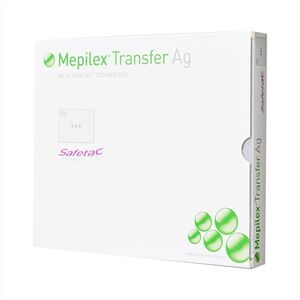 6 Inch x 8 Inch, Silver Transfer Dressing